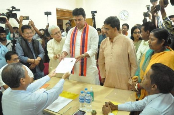 Sacked Ex-CM Biplab Deb who wanted to ‘Finish’ media, now himself is ‘Finished’ with his CM career before 5 years tenure completion Sacked Ex-CM Biplab Deb who wanted to ‘Finish’ media, now himself is ‘Finished’ with his CM career before 5 years tenure completion